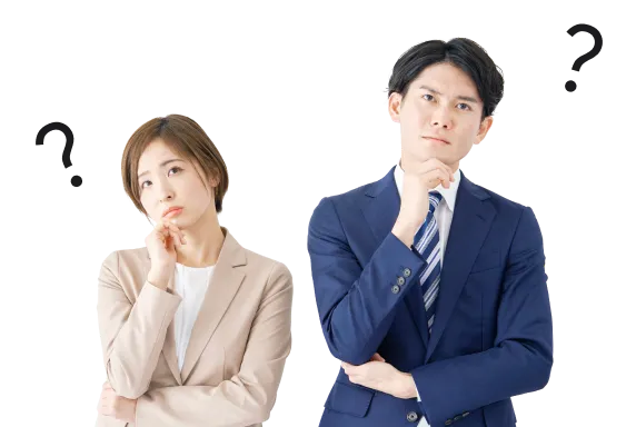 悩んでいる人たち